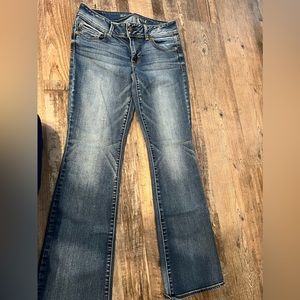 american eagle size 8 bootcut jeans